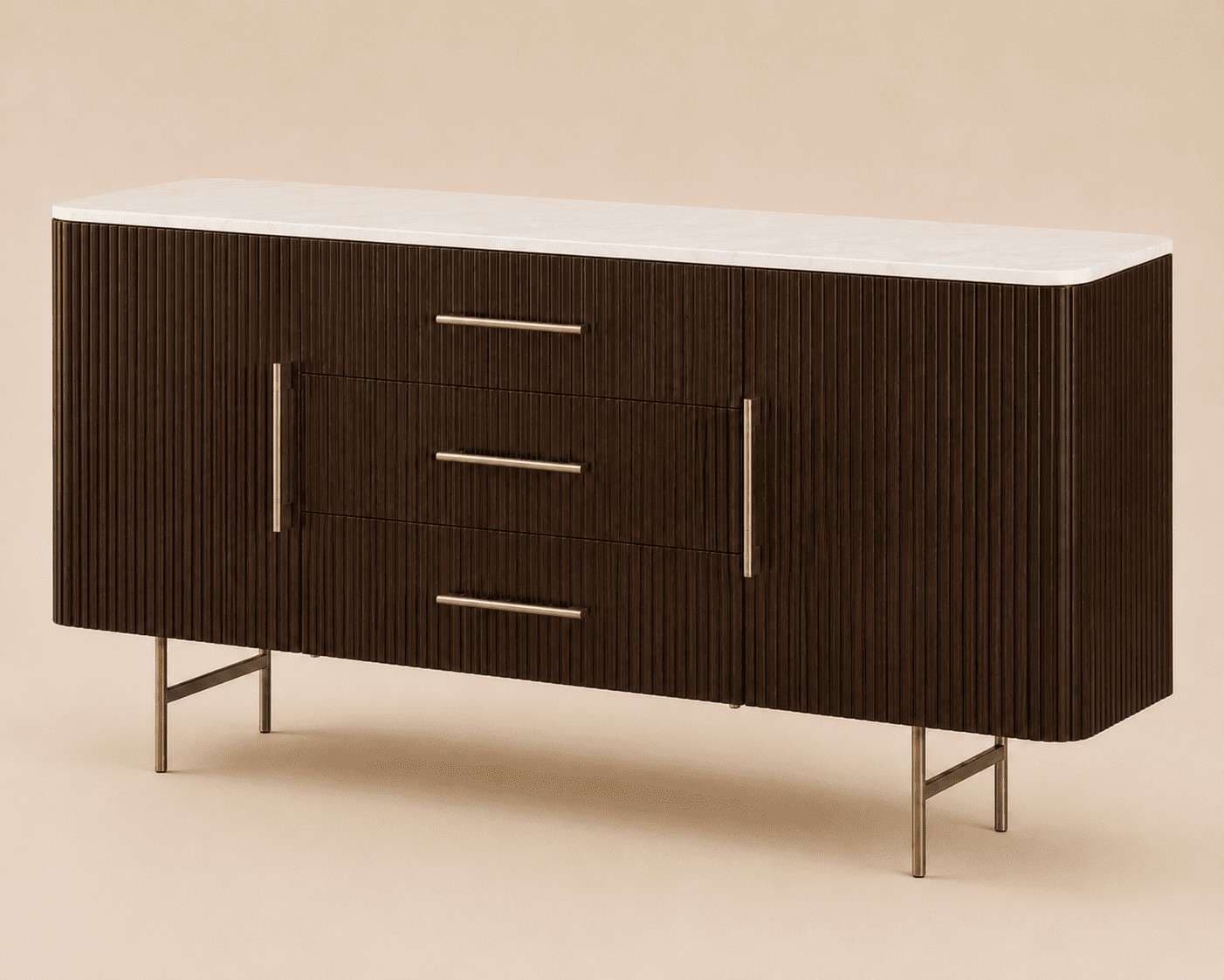 Ravello 2-Door 3-Drawer Cabinet