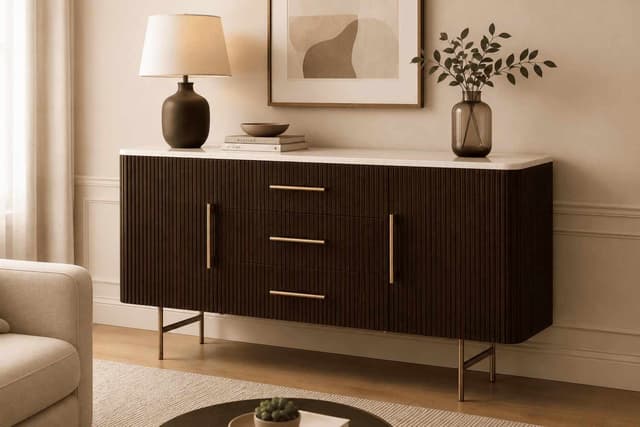 Ravello 2-Door 3-Drawer Cabinet — photo 4