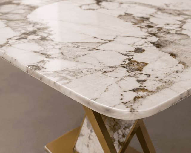 Pandora Cross-Base Dining Table — photo 3