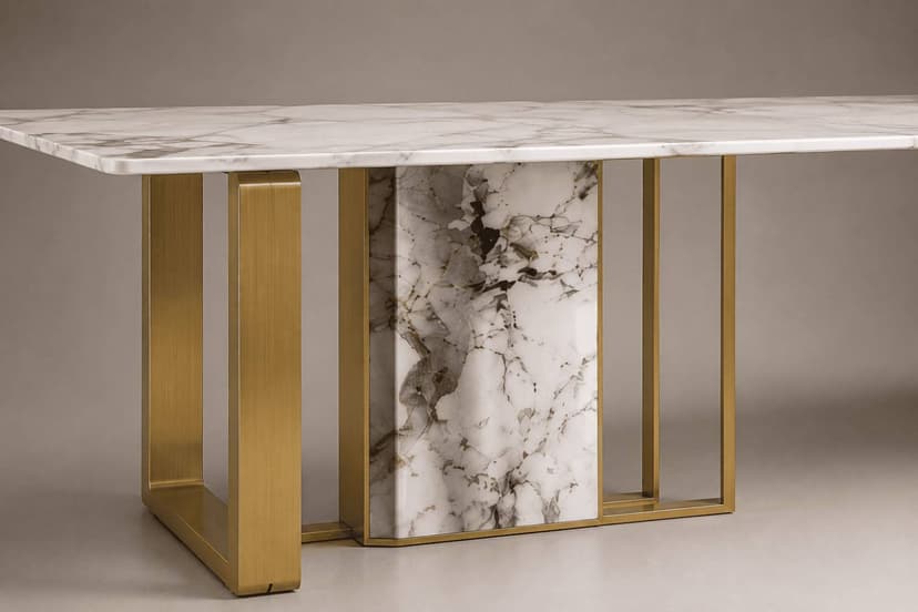 Pandora T-Base 8-Seater Dining Table