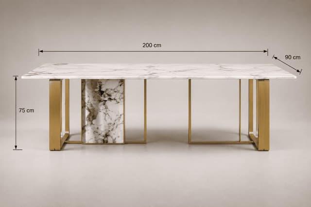 Pandora T-Base 8-Seater Dining Table — photo 2