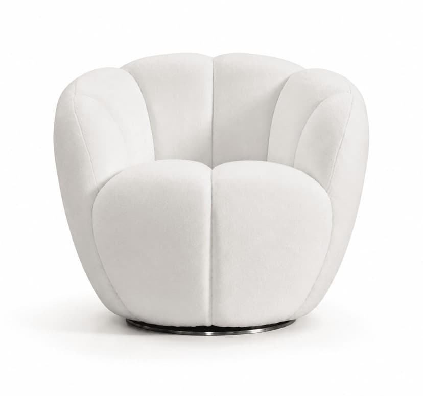 Orbit Compact Swivel Armchair