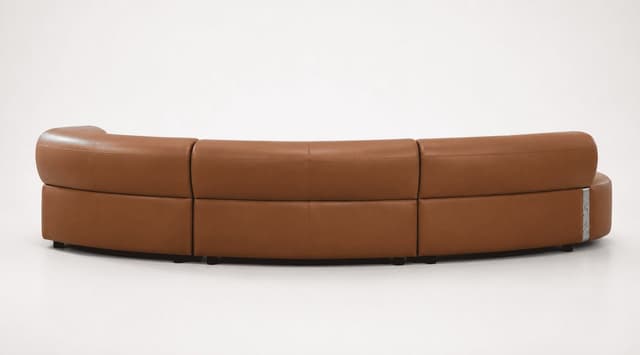 Grande Luxe 3-Seater Leather Sofa — photo 3