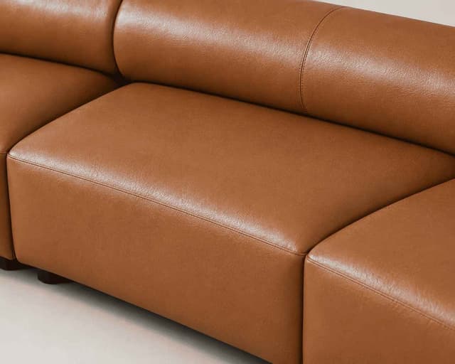 Grande Luxe 3-Seater Leather Sofa — photo 2