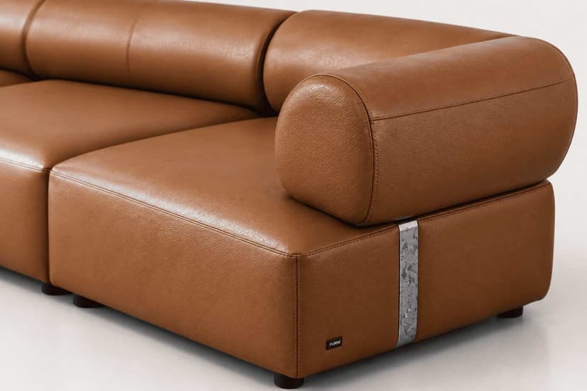 Grande Luxe 3-Seater Leather Sofa
