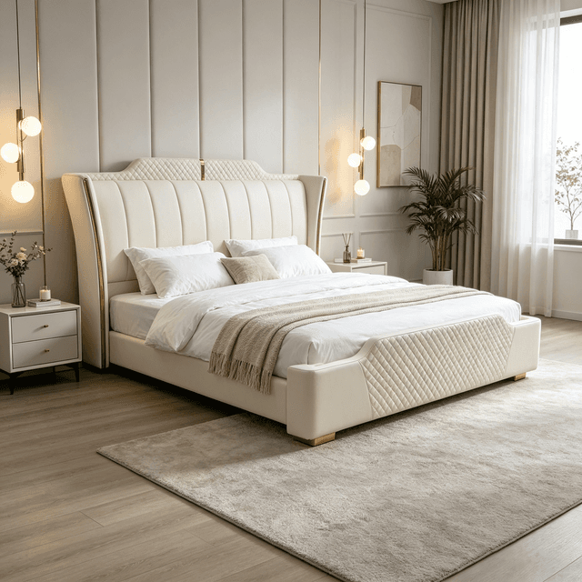 Montreal Upholstered Bed Frame — photo 4