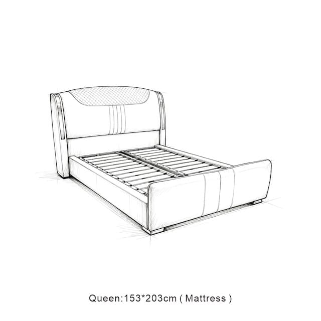 Cambridge Upholstered Bed Frame — photo 4
