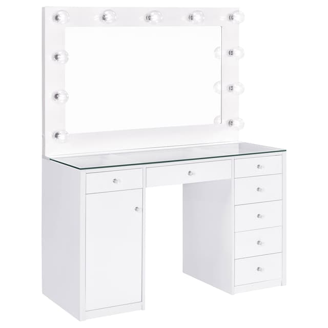 Acena Vanity Table and Mirror — photo 1