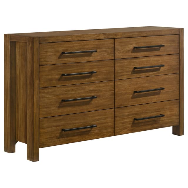 Adderley 8-drawer Bedroom Dresser Cabinet Warm Brown — photo 1