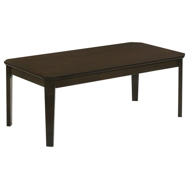 Amaro 3-piece Coffee and End Table Set Dark Brown — photo 3