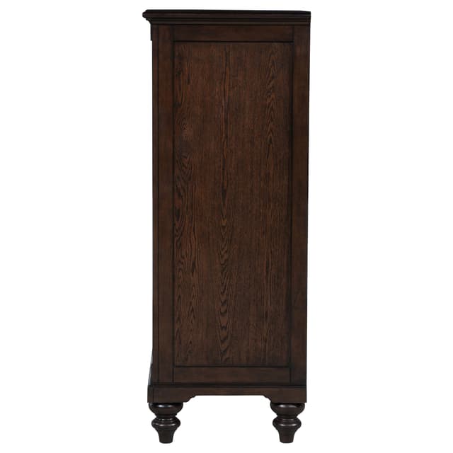 Andover 5-drawer Chest of Drawers Dark Oak — photo 5