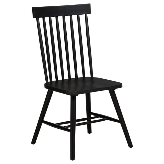 Hamlyn 5-piece Round Wood Dining Set Black — photo 5