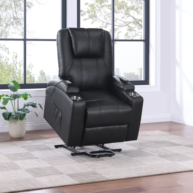 Armstrong Faux Leather Power Lift Recliner — photo 4