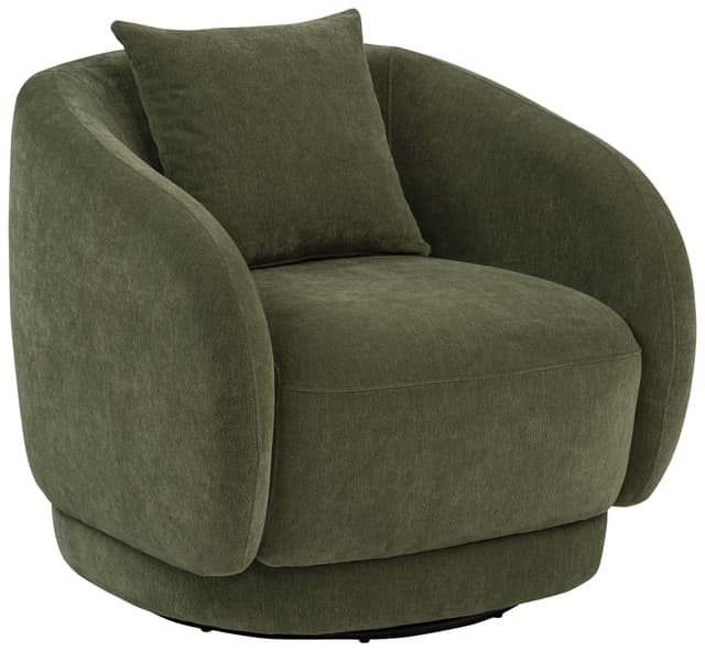 Arnaud Chenille Swivel Chair — photo 1