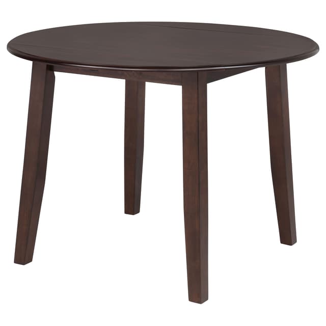 Barton 5-piece Round Wood Dining Table Set Dark Brown — photo 5