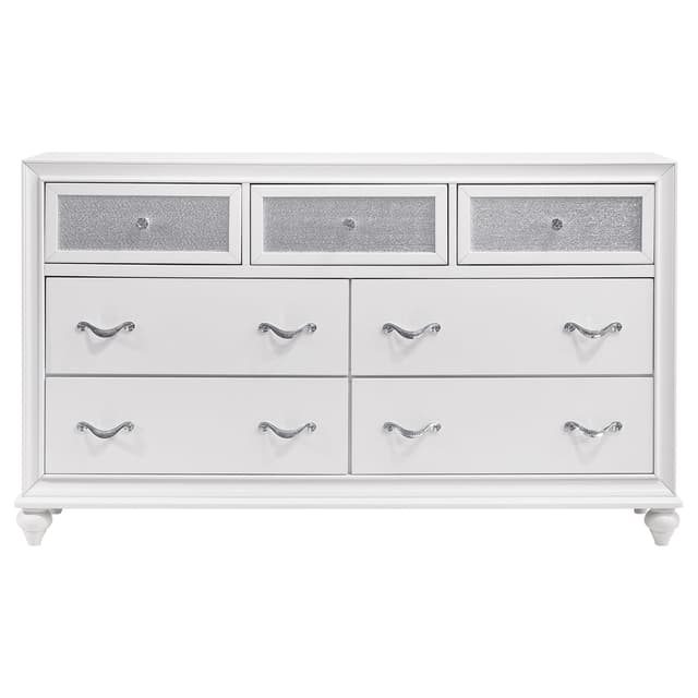 Barzini 7-drawer Dresser White — photo 3