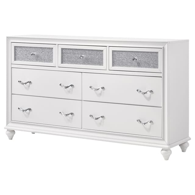 Barzini 7-drawer Dresser White — photo 4