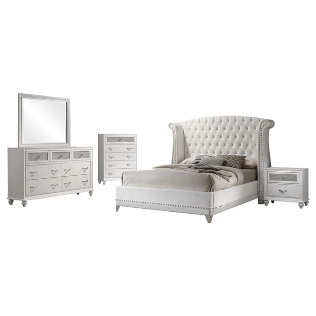 Barzini Bedroom Set (Upholstered Bed) — photo 2