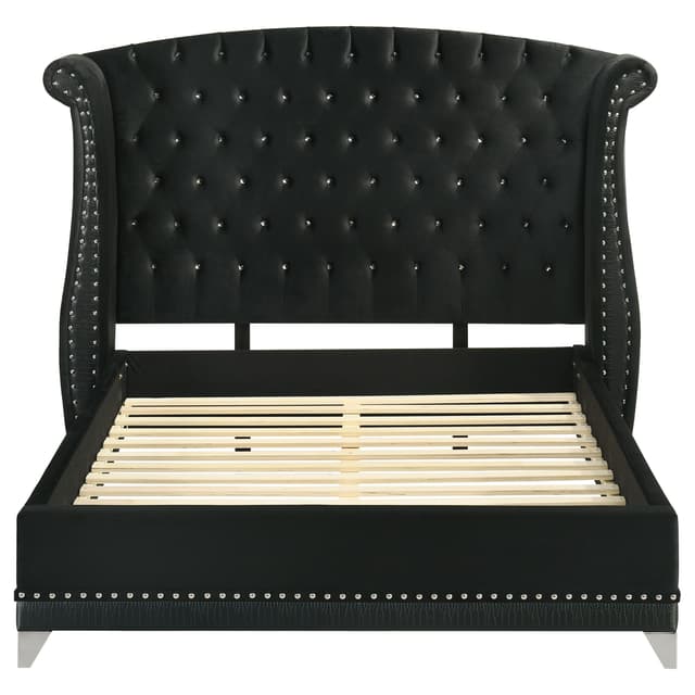 Barzini Upholstered Wingback Bed — photo 4