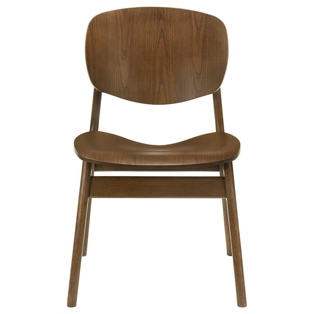 Benford Dining Side Chair Wood Seat Dark Brown (Set of 2) — photo 4