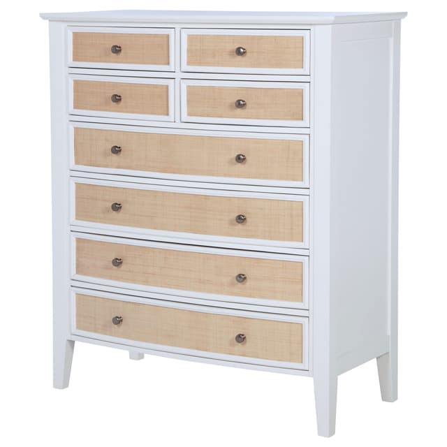 Bexhill 8-drawer Chest of Drawers White — photo 4