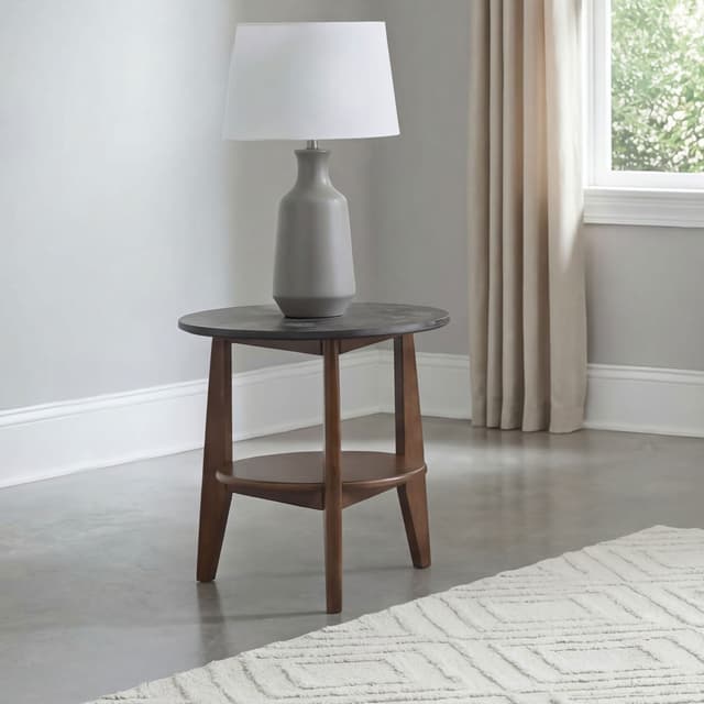 Bradley Round End Table — photo 2