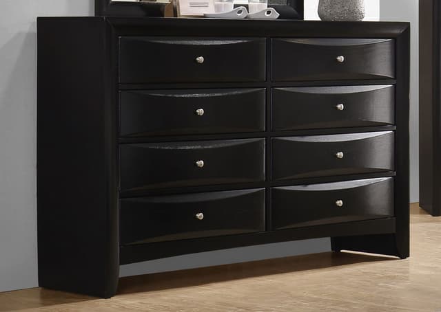 Briana 8-drawer Dresser Black — photo 2