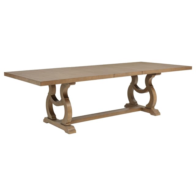 Brockway 104-inch Extension Leaf Dining Table Barley Brown — photo 1