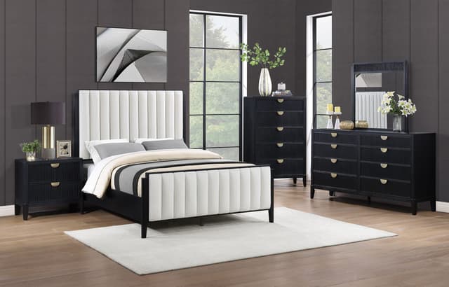 Brookmead Bedroom Set (Upholstered Bed) — photo 1