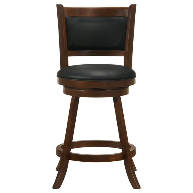 Broxton Upholstered Swivel Counter Chair Chestnut (Set of 2) — photo 4