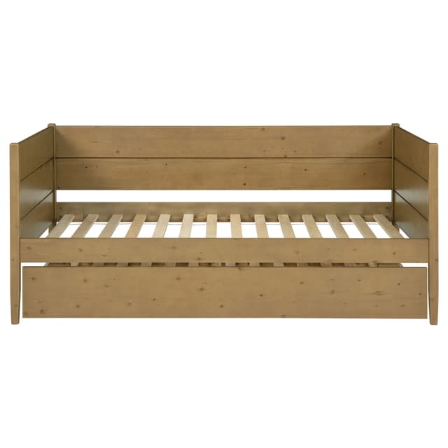 Calinda Wood Twin Daybed With Trundle Natural — photo 5