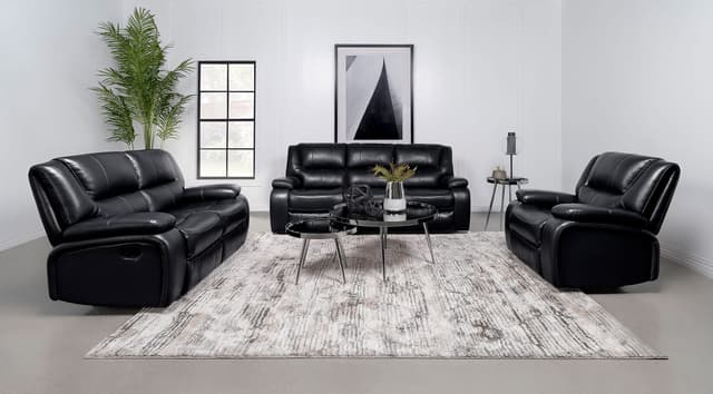 Camila Reclining Sofa Set — photo 1
