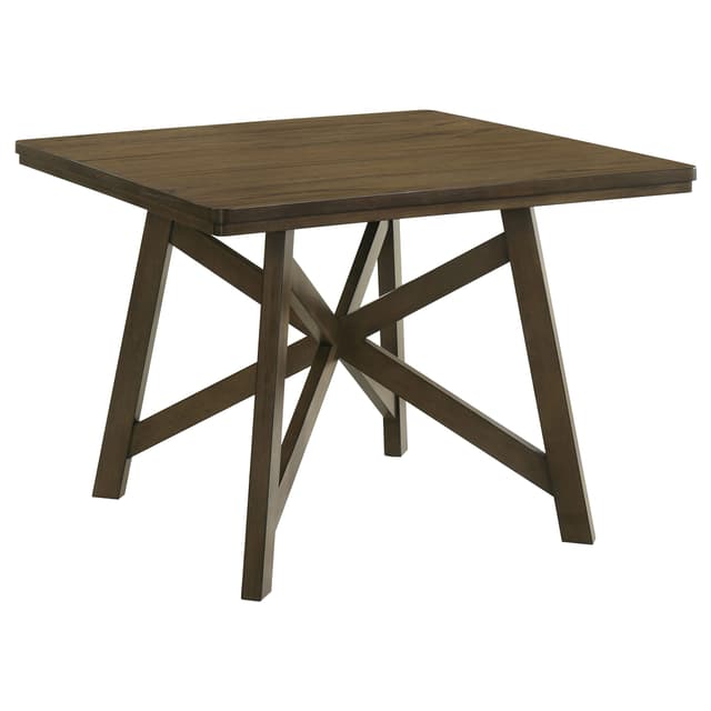 Canfield 47-inch Square Counter Height Dining Table Brown — photo 1