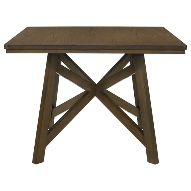 Canfield 47-inch Square Counter Height Dining Table Brown — photo 4