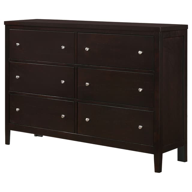Carlton 6-drawer Dresser Cappuccino — photo 4