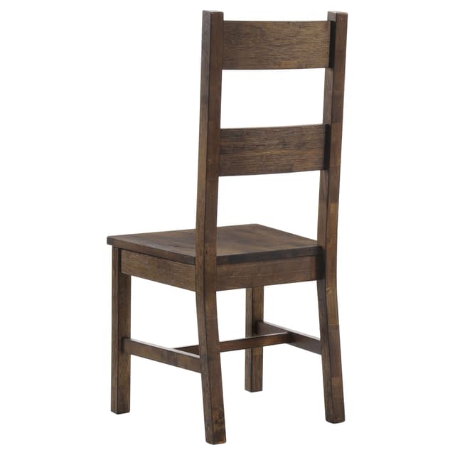 Coleman Dining Side Chair Rustic Golden Brown (Set of 2) — photo 4