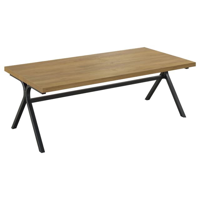 Colmar 3-piece Engineered Wood Coffee Table Set Golden Oak — photo 3