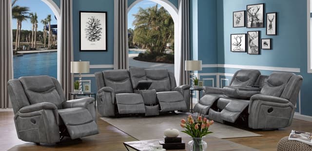 Conrad Reclining Sofa Set — photo 2