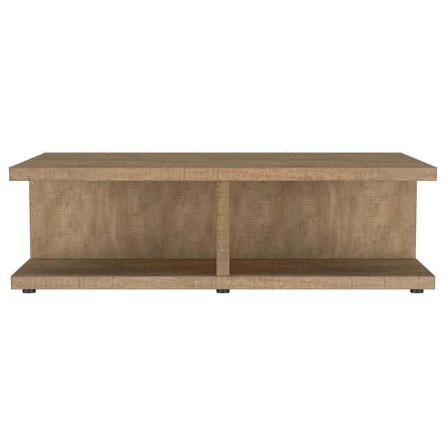 Cortona Square Engineered Wood Cocktail Coffee Table Mango — photo 3