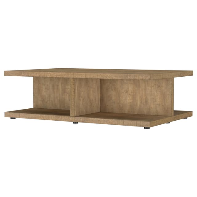Cortona Square Engineered Wood Cocktail Coffee Table Mango — photo 4