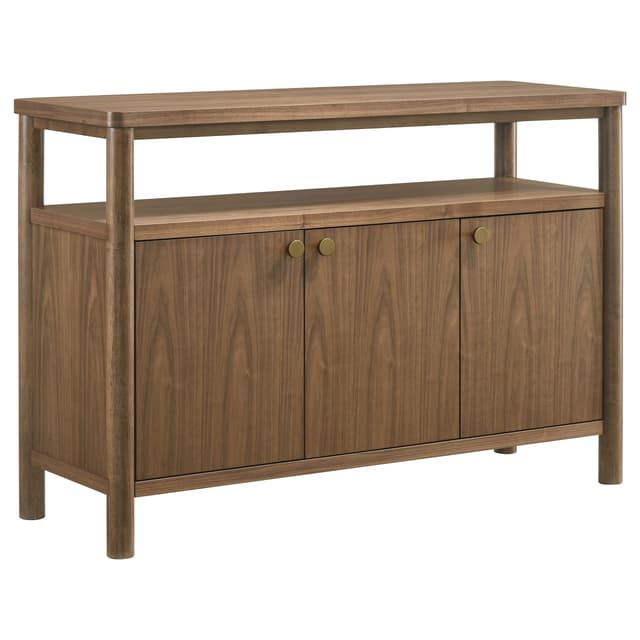 Crestmore 52-inch Dining Cabinet Sideboard Buffet Walnut — photo 1