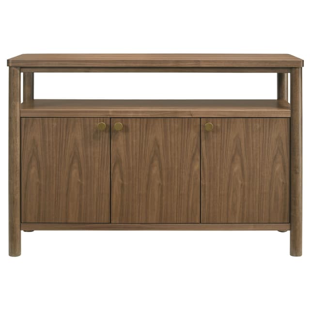Crestmore 52-inch Dining Cabinet Sideboard Buffet Walnut — photo 3
