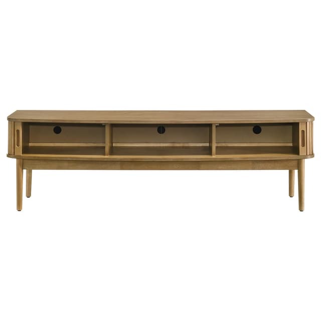 Croyden 71-inch TV Stand Media Console Weathered Natural — photo 4