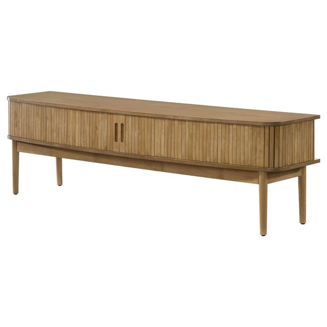 Croyden 71-inch TV Stand Media Console Weathered Natural — photo 5