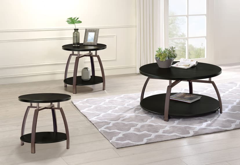 Dacre Round Coffee Table Set