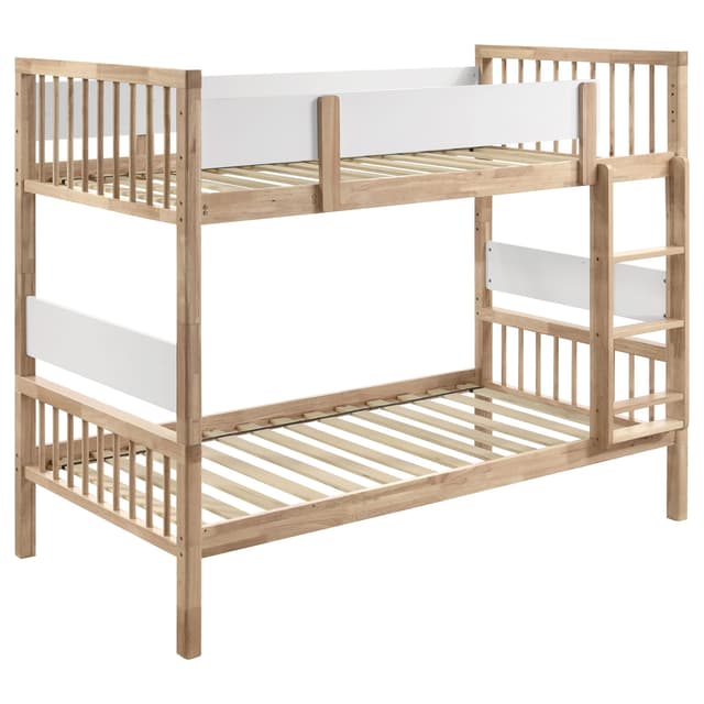 Dakota Wood Twin Over Twin Bunk Bed Natural — photo 1