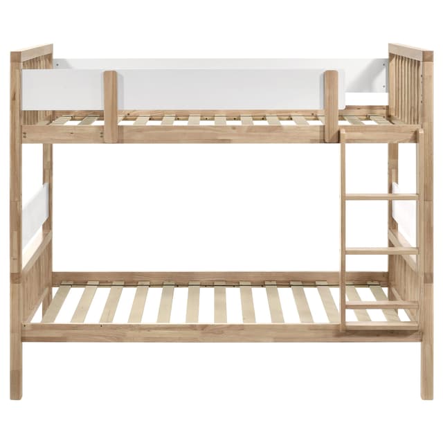 Dakota Wood Twin Over Twin Bunk Bed Natural — photo 4