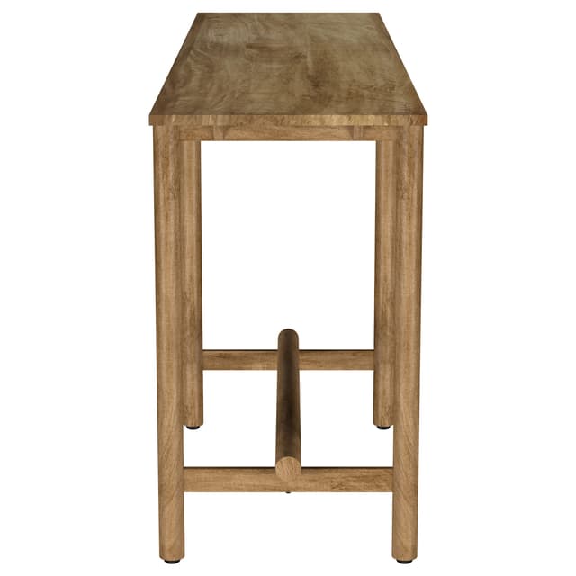 Darius Solid Wood Entryway Console Table Natural Mango — photo 5