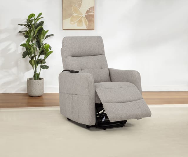 Dayes Upholstered Power Lift Recliner Chair — photo 3