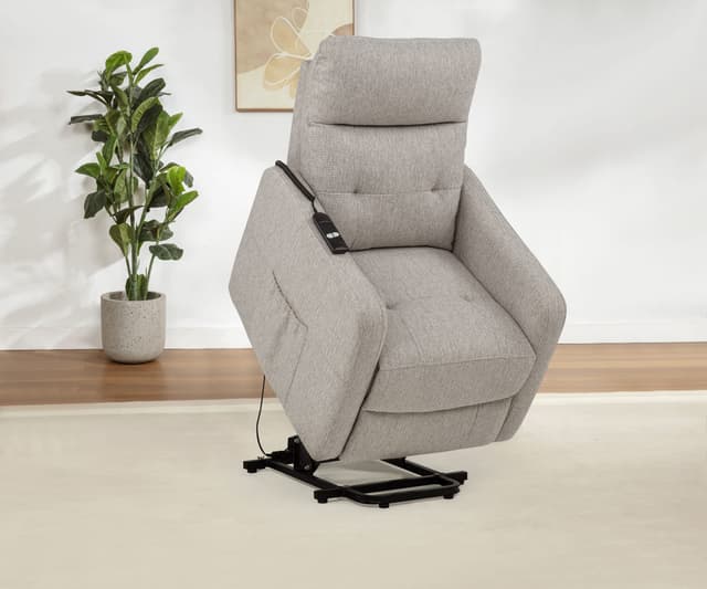 Dayes Upholstered Power Lift Recliner Chair — photo 4